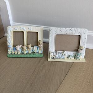 Vintage Set Of Two 90’s Nursery Child Photo Frames